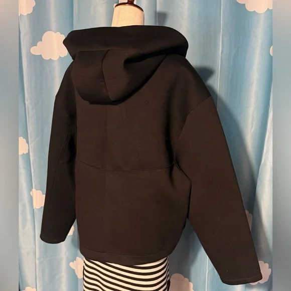 NWT Scoop sweatshirt zip hoodie in scuba/sweatshirt fabric, oversized- S - Picture 3 of 6